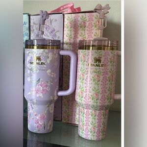 Only 2 Left -  STANLEY TUMBLER CUPS LOVE SHACK FANCY X | 40 OZ - $250. Each.
